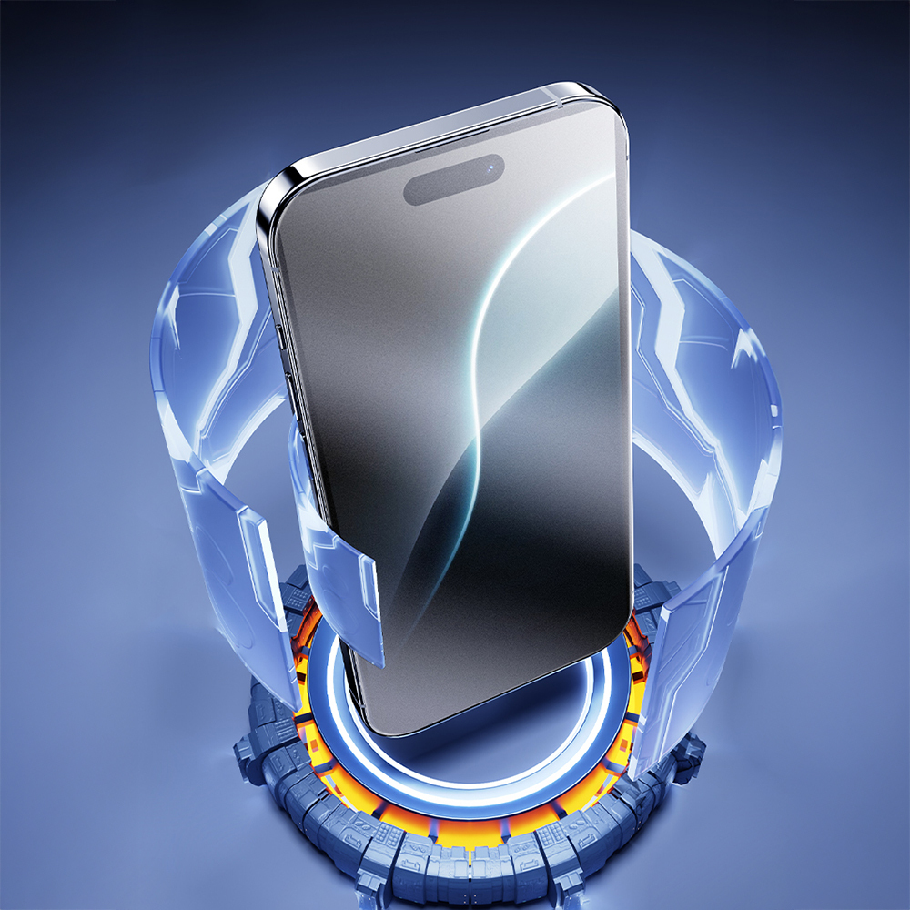 Apple iPhone 16 Pro Uyumlu Benks JoyTouch 0.3mm Mat Oyun Ekran Koruyucu + Kolay Uygulama Aparatı - 6