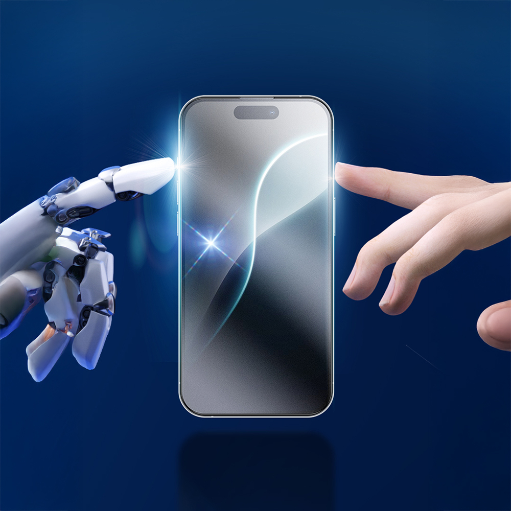 Apple iPhone 16 Pro Uyumlu Benks JoyTouch 0.3mm Mat Oyun Ekran Koruyucu + Kolay Uygulama Aparatı - 7