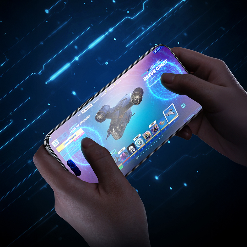 Apple iPhone 16 Pro Uyumlu Benks JoyTouch 0.3mm Mat Oyun Ekran Koruyucu + Kolay Uygulama Aparatı - 10