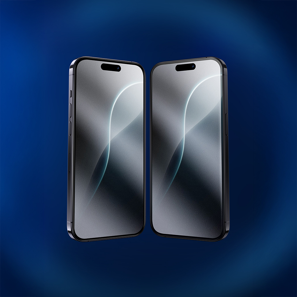 Apple iPhone 16 Pro Uyumlu Benks JoyTouch 0.3mm Mat Oyun Ekran Koruyucu + Kolay Uygulama Aparatı - 11