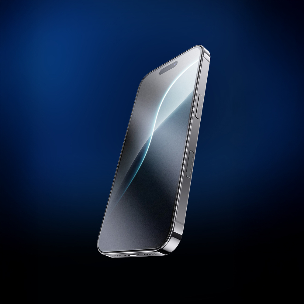 Apple iPhone 16 Pro Uyumlu Benks JoyTouch 0.3mm Mat Oyun Ekran Koruyucu + Kolay Uygulama Aparatı - 12