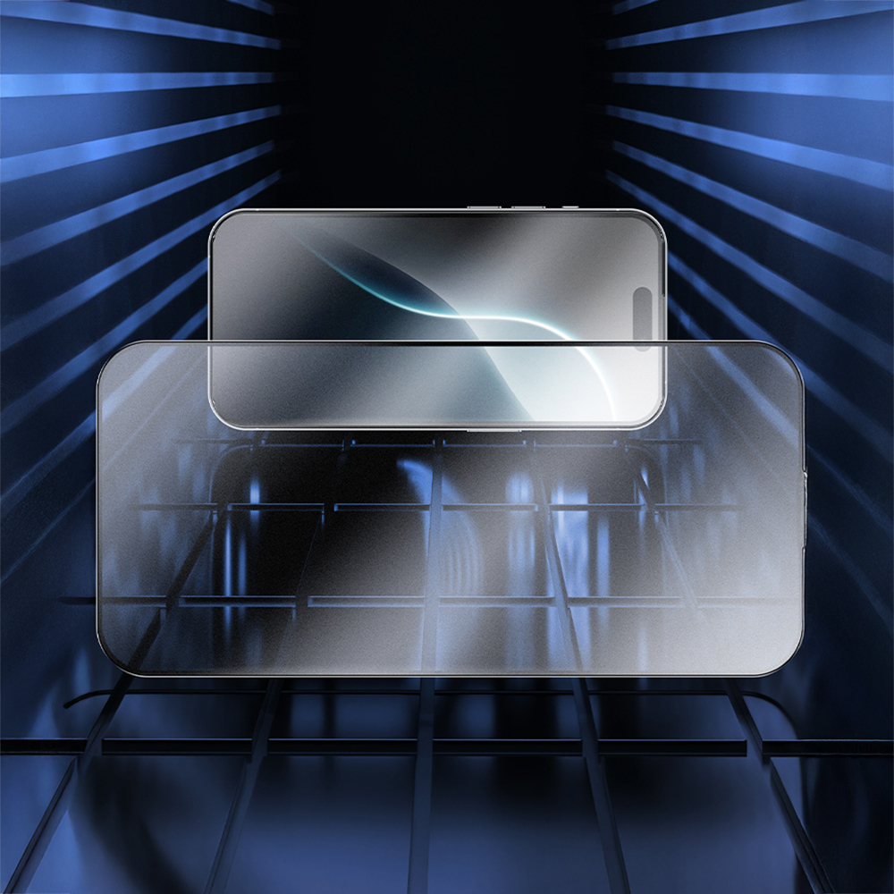 Apple iPhone 16 Pro Uyumlu Benks JoyTouch 0.3mm Mat Oyun Ekran Koruyucu + Kolay Uygulama Aparatı - 14