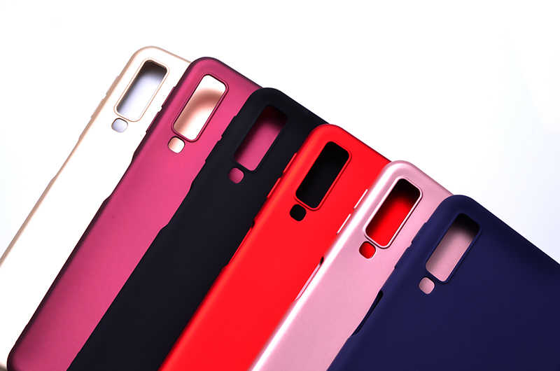 Samsung Galaxy A7 2018 Uyumlu Kılıf Zore Premier Silikon Kapak - 2