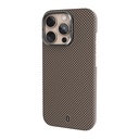 Apple iPhone 16 Pro Max Uyumlu Kılıf Wiwu DCC-208 Magsafe Şarj Özellikli Kamera Standlı Aramid Fiber Tasarım Kevlar Kapak - 10