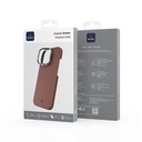 Apple iPhone 16 Pro Max Uyumlu Kılıf Wiwu DCC-208 Magsafe Şarj Özellikli Kamera Standlı Aramid Fiber Tasarım Kevlar Kapak - 23