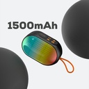 Lenyes S212 Su Geçirmez RGB Işıklı Askılı Taşınabilir Kablosuz Bluetooth Hoparlör v5.3 - 5