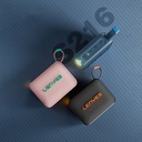 Lenyes S216 Su Geçirmez Özellikli RGB Işıklı Askılı Mini Bluetooth Speaker Hoparlör v5.3 - 1