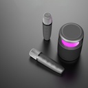 Lenyes S217 RGB Işıklı Karaoke Mikrofonlu Bluetooth Speaker Hoparlör v5.3 - 2