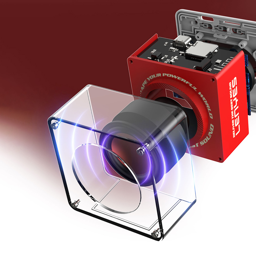 Lenyes S222 Mini TWS Kablosuz Bluetooth Hoparlör v5.3 5W - 3