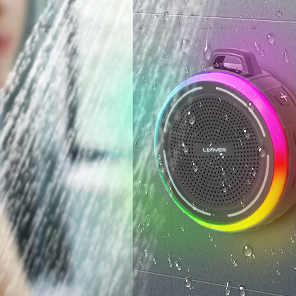 Lenyes S223 RGB Işıklı Askı Aparatlı Mini Bluetooth Speaker Hoparlör v5.3 - 6