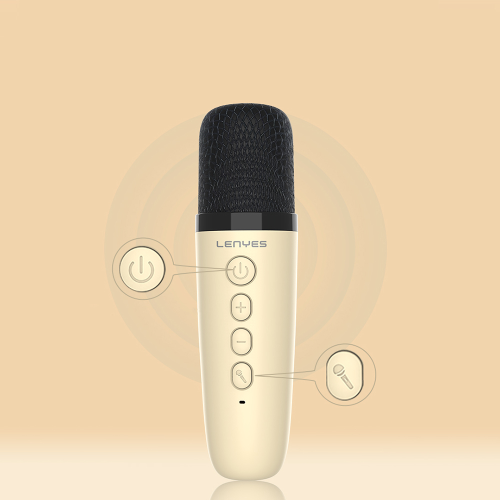 Lenyes S227 RGB Işıklı Askılı Mikrofonlu Bluetooth Speaker Hoparlör v5.3 - 2