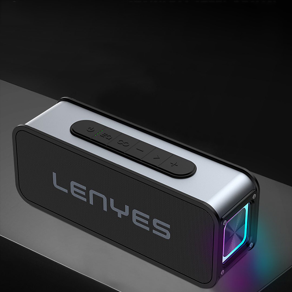 Lenyes S856 RGB Işıklı Mikrofonlu Bluetooth Speaker Hoparlör v5.0 - 5