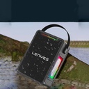 Lenyes S857 RGB Işıklı Çift Mikrofonlu Taşınabilir TWS Bluetooth Speaker Hoparlör v5.3 - 4