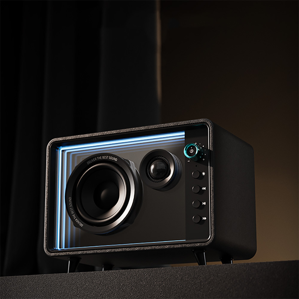 Lenyes S862 Su Geçirmez Mikrofonlu Çoklu Giriş Karaoke Bluetooth Hoparlör v5.3 120W - 1