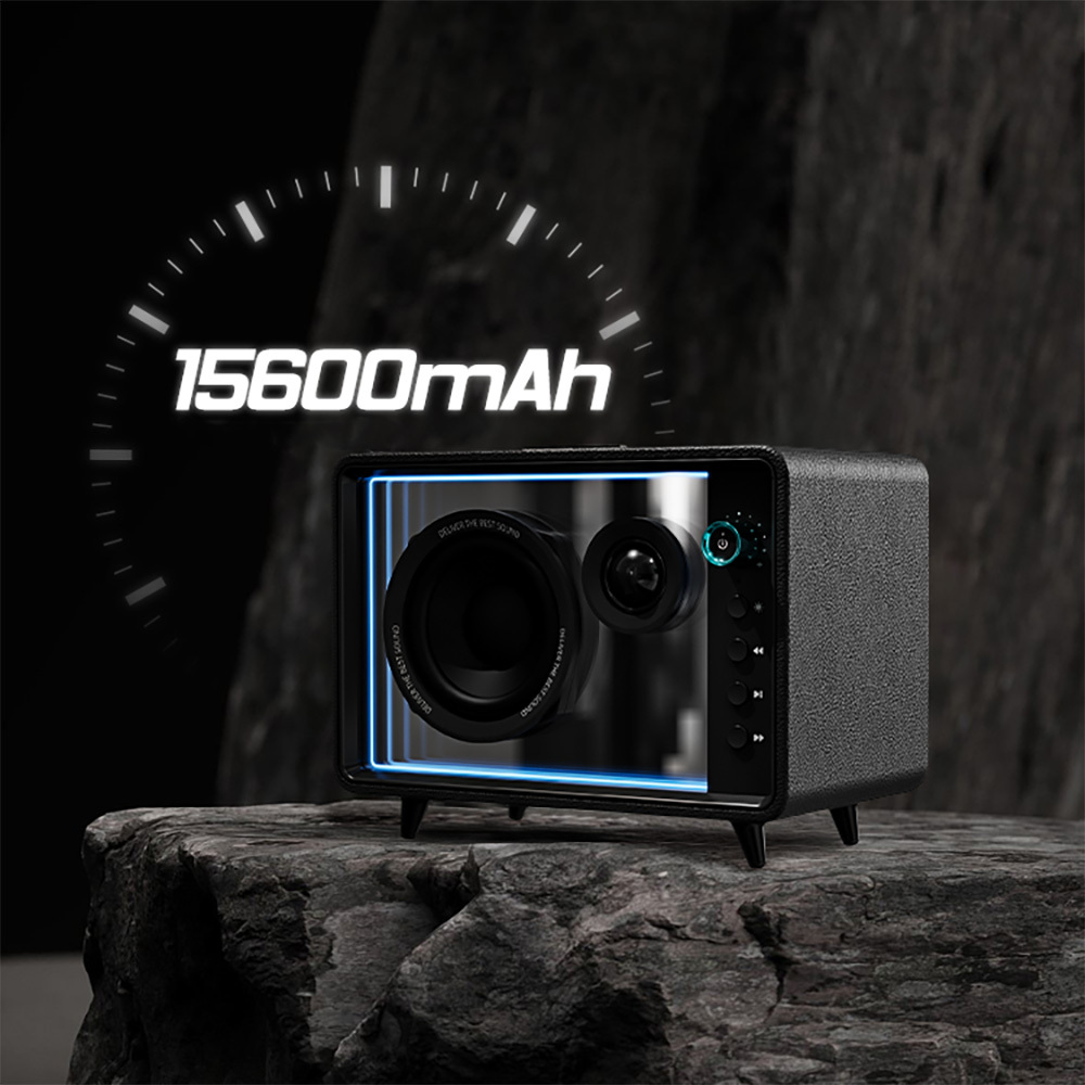 Lenyes S862 Su Geçirmez Mikrofonlu Çoklu Giriş Karaoke Bluetooth Hoparlör v5.3 120W - 7