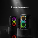 Lenyes S865 Luminous Serisi Su Geçirmez Çoklu Giriş RGB Işıklı TWS Bluetooth Hoparlör v5.3 40W - 3