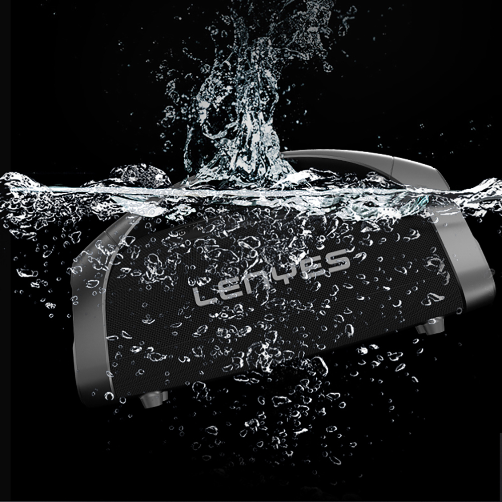 Lenyes S873 RGB Işıklı Taşınabilir Kumandalı&Mikrofonlu TWS Bluetooth Speaker Hoparlör v5.3 - 9