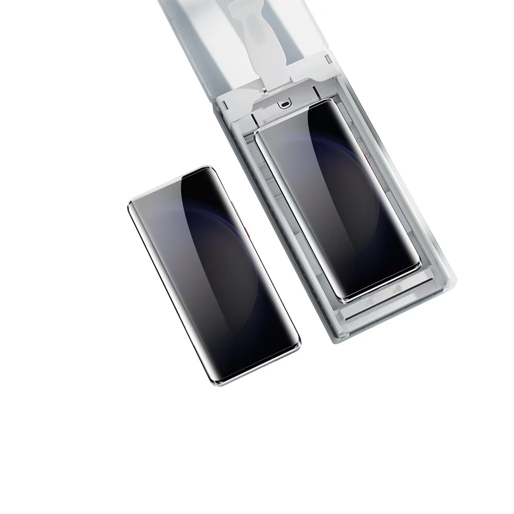 Samsung Galaxy S25 Ultra Uyumlu Zore Kolay Uygulama Aparatlı Privacy Easy Body Hayalet Ekran Koruyucu - 3