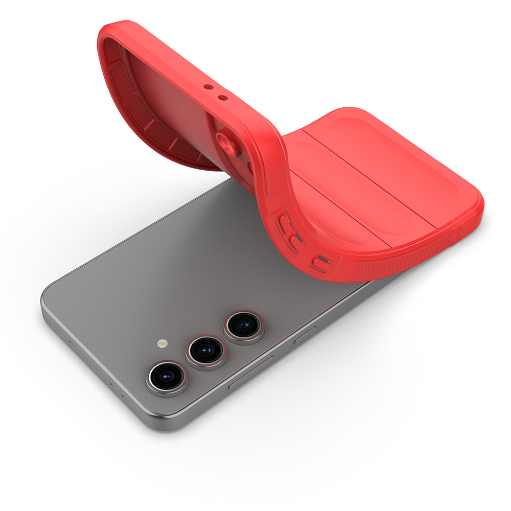 Samsung Galaxy S24 FE Uyumlu Kılıf Esnek TPU Oyuklu Arka Yüzey Tasarımlı Zore Etnik Silikon Kapak - 2