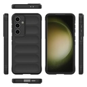 Samsung Galaxy S24 FE Uyumlu Kılıf Esnek TPU Oyuklu Arka Yüzey Tasarımlı Zore Etnik Silikon Kapak - 8