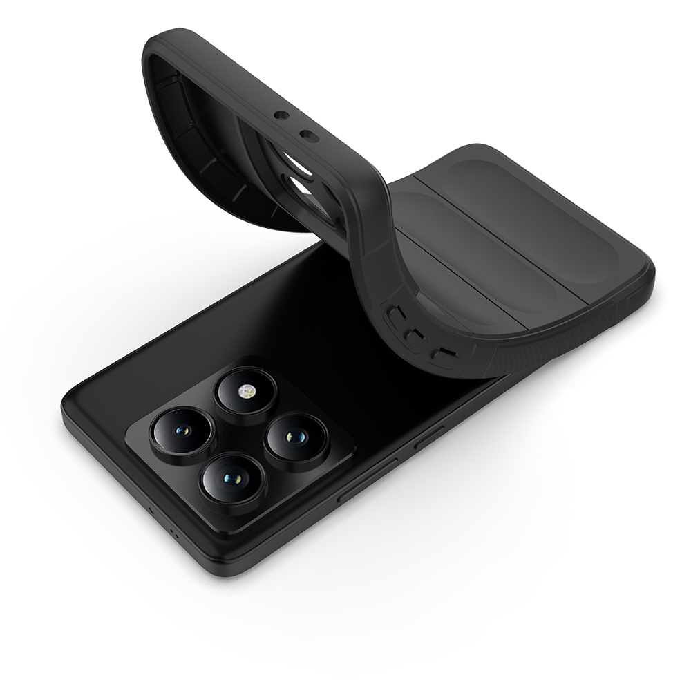 Xiaomi 14T Pro Uyumlu Kılıf Esnek TPU Oyuklu Arka Yüzey Tasarımlı Zore Etnik Silikon Kapak - 1