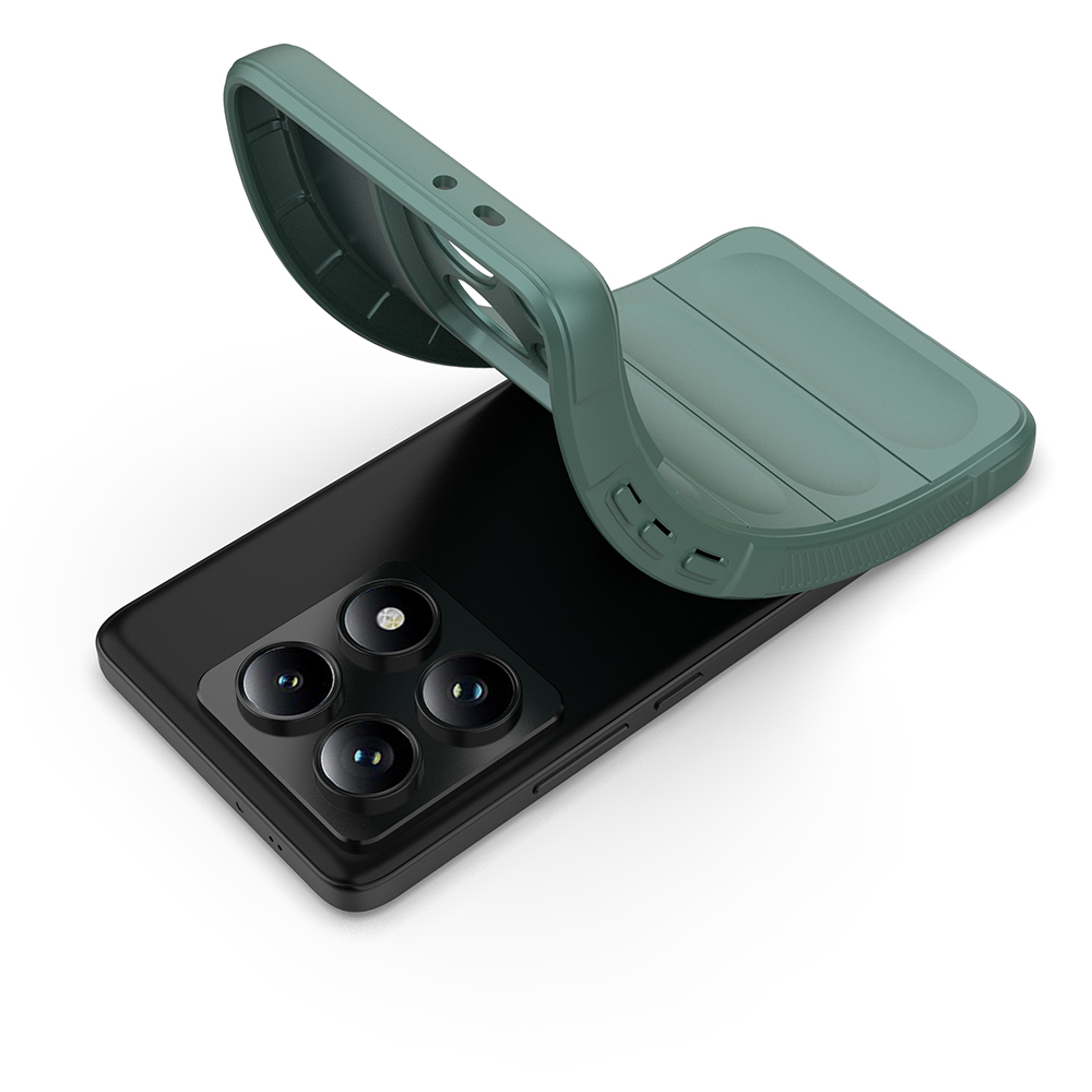 Xiaomi 14T Pro Uyumlu Kılıf Esnek TPU Oyuklu Arka Yüzey Tasarımlı Zore Etnik Silikon Kapak - 2