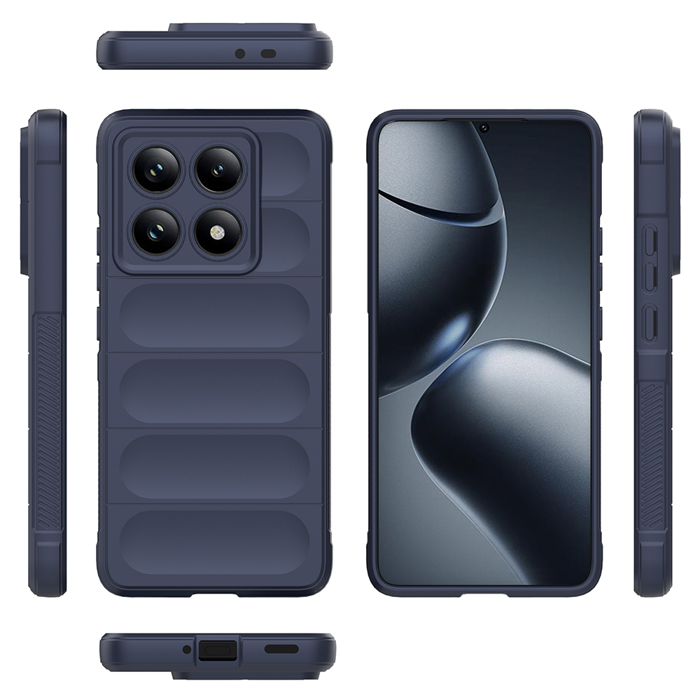 Xiaomi 14T Pro Uyumlu Kılıf Esnek TPU Oyuklu Arka Yüzey Tasarımlı Zore Etnik Silikon Kapak - 4