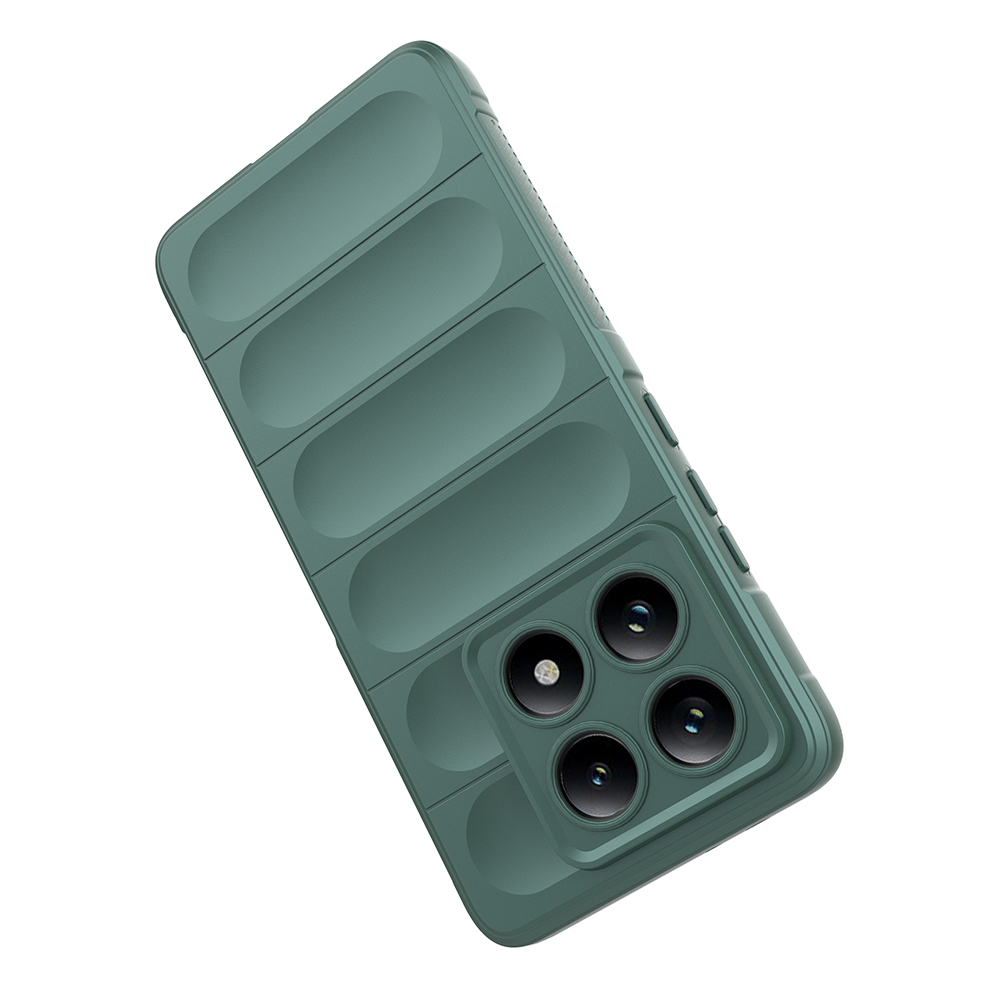 Xiaomi 14T Pro Uyumlu Kılıf Esnek TPU Oyuklu Arka Yüzey Tasarımlı Zore Etnik Silikon Kapak - 8