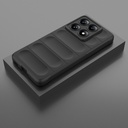 Xiaomi 14T Pro Uyumlu Kılıf Esnek TPU Oyuklu Arka Yüzey Tasarımlı Zore Etnik Silikon Kapak - 23