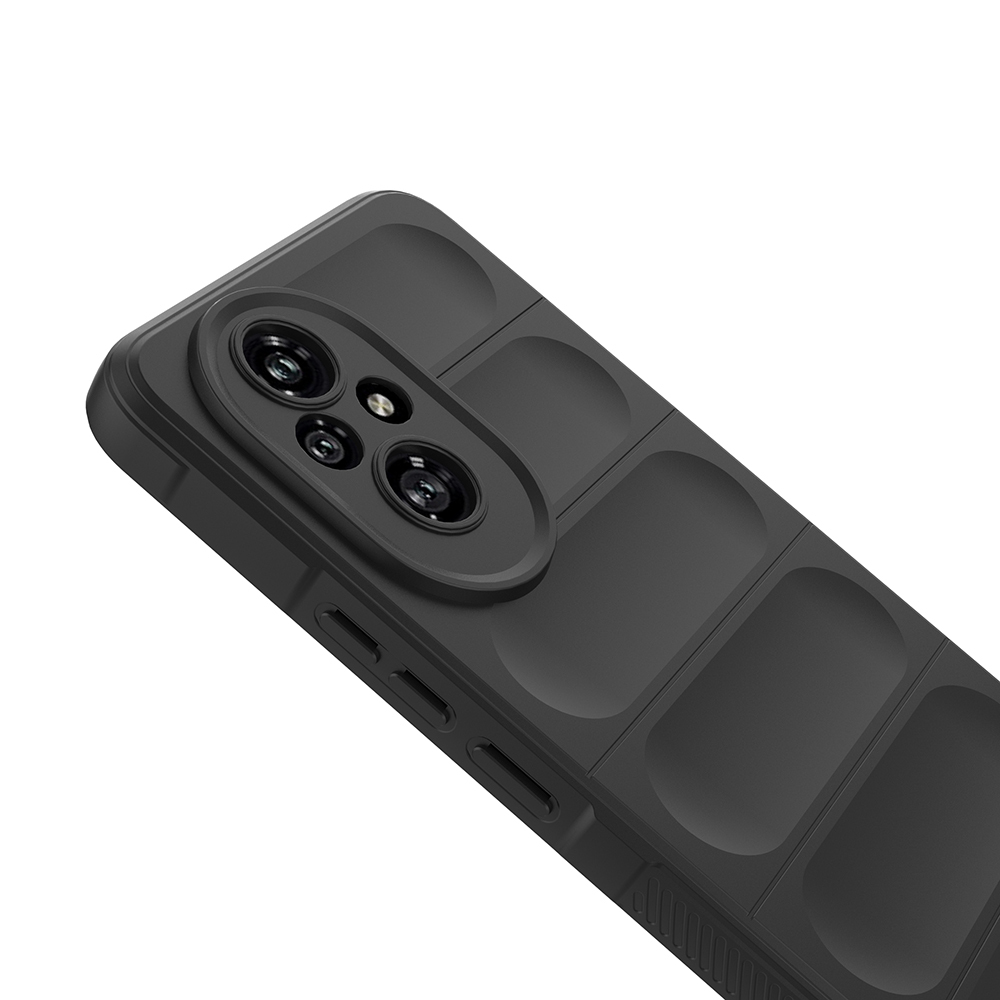 Honor 200 Pro Uyumlu Kılıf Esnek TPU Oyuklu Arka Yüzey Tasarımlı Zore Etnik Silikon Kapak - 8