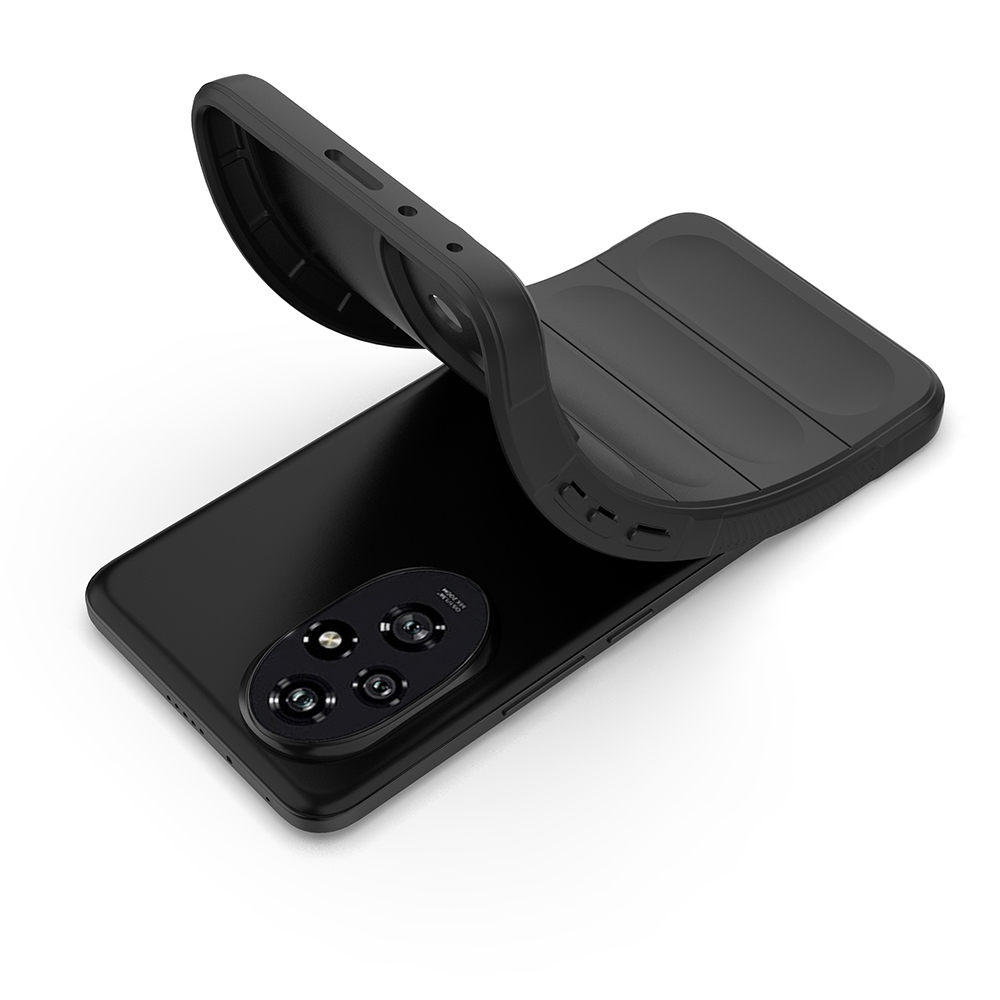 Honor 200 Pro Uyumlu Kılıf Esnek TPU Oyuklu Arka Yüzey Tasarımlı Zore Etnik Silikon Kapak - 11