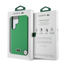 Samsung Galaxy S25 Ultra Uyumlu Kılıf Lacoste Orjinal Lisanslı PU Pike Desenli Arka Yüzey İkonik Timsah Dokuma Logolu Kapak - 7