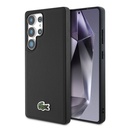 Samsung Galaxy S25 Ultra Uyumlu Kılıf Lacoste Orjinal Lisanslı PU Pike Desenli Arka Yüzey İkonik Timsah Dokuma Logolu Kapak - 8