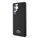 Samsung Galaxy S25 Ultra Uyumlu Kılıf Lacoste Orjinal Lisanslı PU Pike Desenli Arka Yüzey İkonik Timsah Dokuma Logolu Kapak - 9