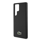 Samsung Galaxy S25 Ultra Uyumlu Kılıf Lacoste Orjinal Lisanslı PU Pike Desenli Arka Yüzey İkonik Timsah Dokuma Logolu Kapak - 12