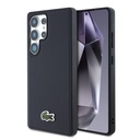 Samsung Galaxy S25 Ultra Uyumlu Kılıf Lacoste Orjinal Lisanslı PU Pike Desenli Arka Yüzey İkonik Timsah Dokuma Logolu Kapak - 15