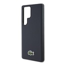 Samsung Galaxy S25 Ultra Uyumlu Kılıf Lacoste Orjinal Lisanslı PU Pike Desenli Arka Yüzey İkonik Timsah Dokuma Logolu Kapak - 19