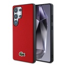 Samsung Galaxy S25 Ultra Uyumlu Kılıf Lacoste Orjinal Lisanslı PU Pike Desenli Arka Yüzey İkonik Timsah Dokuma Logolu Kapak - 22