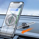 Wiwu CH025 360 Derece Dönebilen Magnetik Düz Zemin Versiyon Araç Telefon Tutucu - 8