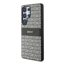 Samsung Galaxy S25 Ultra Uyumlu Kılıf DKNY Orjinal Lisanslı Kartlıklı 3D Yazılı Repeat Texture Pattern Kapak - 2