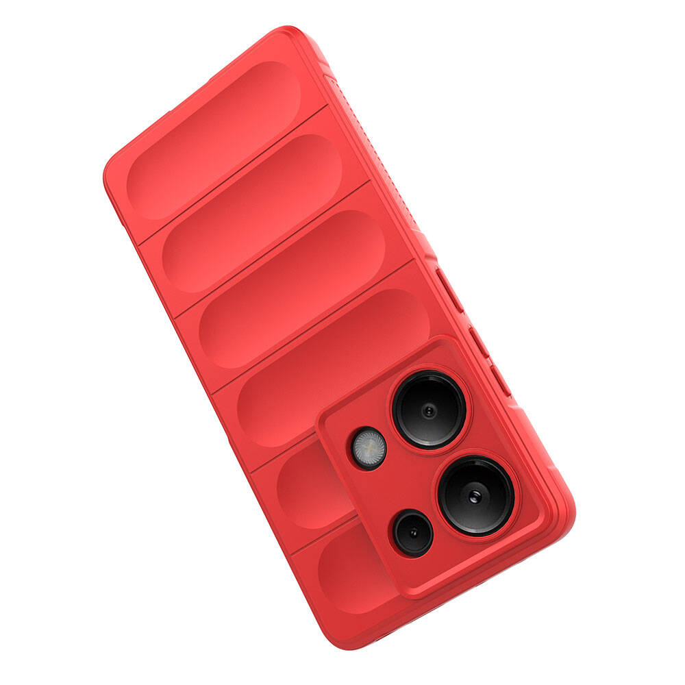 Redmi Note 13 Pro 4G Kılıf Esnek TPU Oyuklu Arka Yüzey Tasarımlı Zore Etnik Silikon Kapak - 23