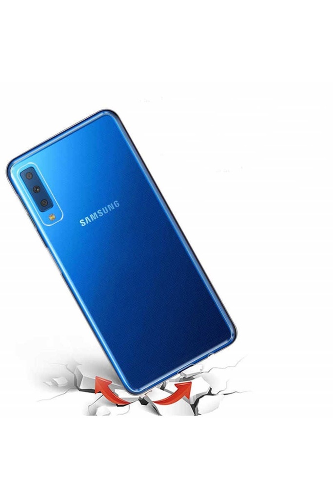 Samsung Galaxy A7 2018 Uyumlu Kılıf Zore Süper Silikon Kapak