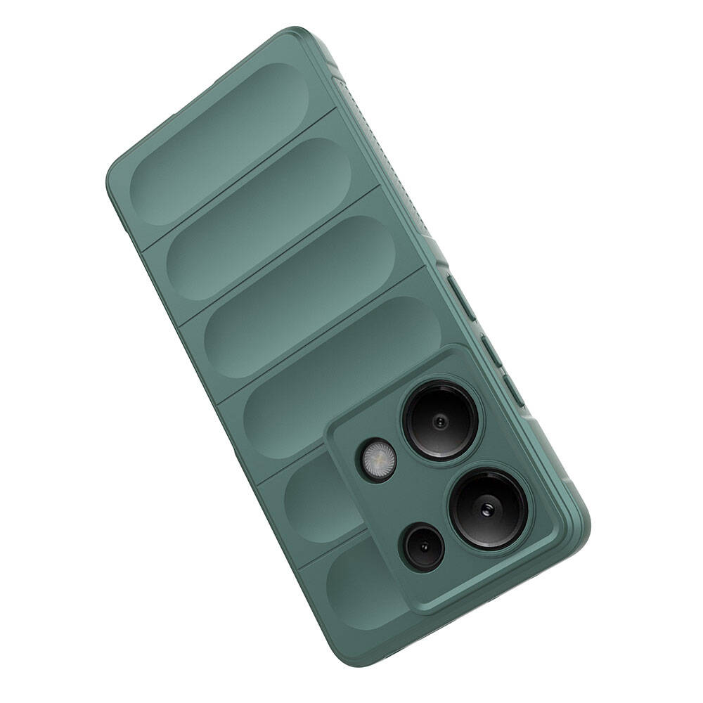 Redmi Note 13 Pro 4G Kılıf Esnek TPU Oyuklu Arka Yüzey Tasarımlı Zore Etnik Silikon Kapak - 39