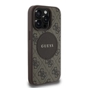 Apple iPhone 14 Pro Max Uyumlu Kılıf Guess Orjinal Lisanslı Magsafe Şarj Özellikli Yazı Logolu Circle Classic Kapak - 10