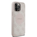 Apple iPhone 14 Pro Max Uyumlu Kılıf Guess Orjinal Lisanslı M-safe Şarj Özellikli Yazı Logolu Circle Classic Kapak - 17