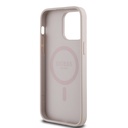 Apple iPhone 14 Pro Max Uyumlu Kılıf Guess Orjinal Lisanslı M-safe Şarj Özellikli Yazı Logolu Circle Classic Kapak - 20