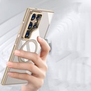Samsung Galaxy S24 Ultra Uyumlu Kılıf Magsafe Şarj Özellikli Wlons Standlı Efsane Kapak - 2