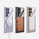 Samsung Galaxy S24 Ultra Uyumlu Kılıf Magsafe Şarj Özellikli Wlons Standlı Efsane Kapak - 11
