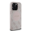 Apple iPhone 15 Pro Max Uyumlu Kılıf Guess Orjinal Lisanslı Magsafe Şarj Özellikli Yazı Logolu Circle Classic Kapak - 17