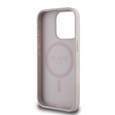 Apple iPhone 15 Pro Max Uyumlu Kılıf Guess Orjinal Lisanslı Magsafe Şarj Özellikli Yazı Logolu Circle Classic Kapak - 20